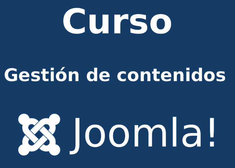 Curso de gestión de contenidos con Joomla!